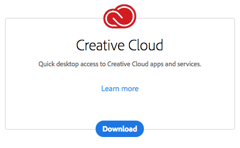 Creative Cloud Cannot Download Mac